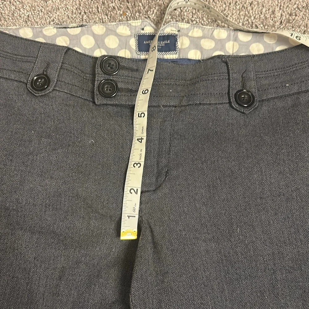 American Eagle Outfitters Gray Herringbone Pants 💥